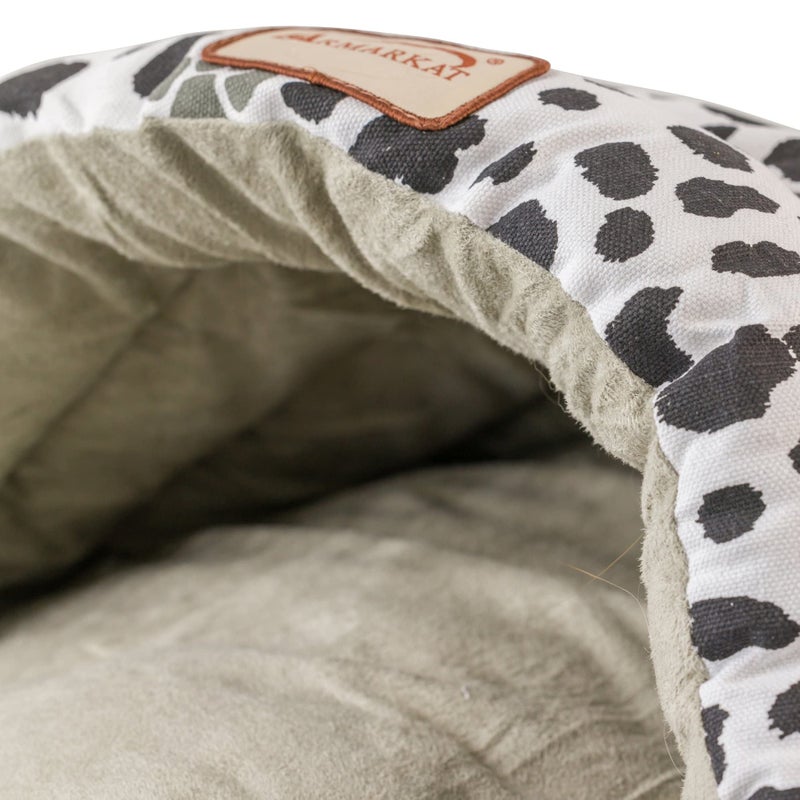 Armarkat Paw Print Cat Bed Size, 20-Inch by 11-Inch, Sage Green & Pawprint - Image 5